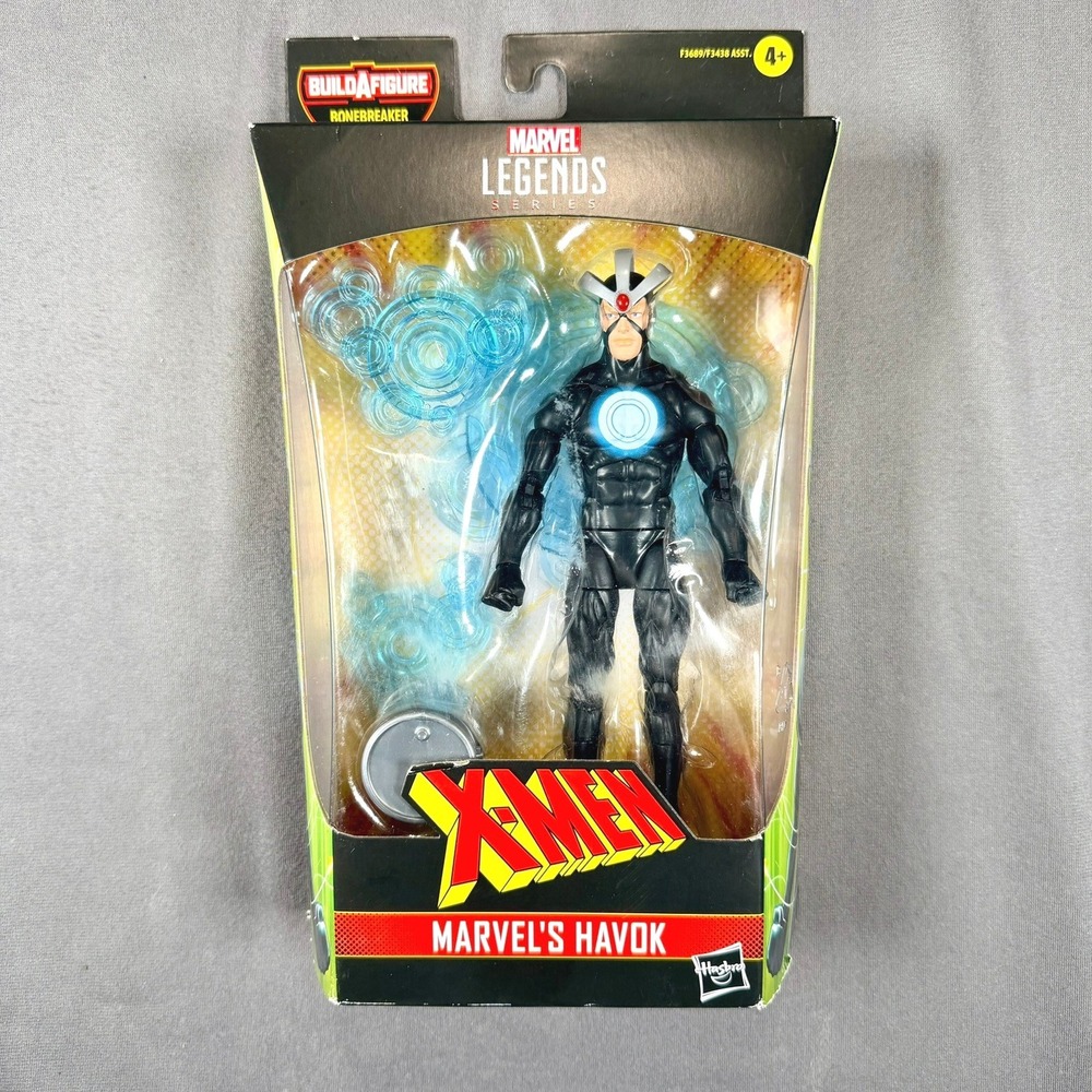 Hasbro Marvel Legends X-Men 6" Havok Black Bonebreaker BAF Action Figure New